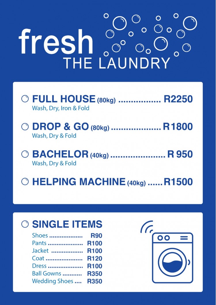 Fresh the Laundry - Specials