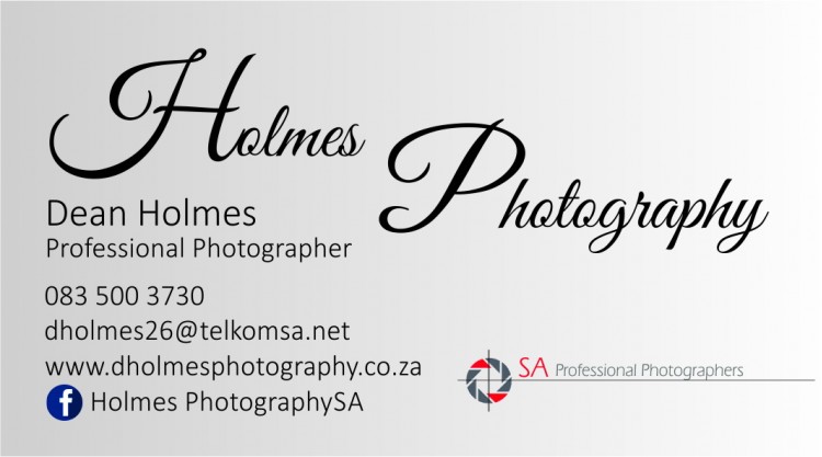 Holmes Photography - Specials