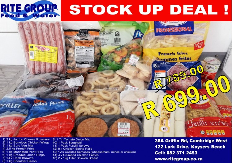 Rite Group Food & Water - Specials