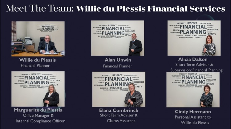 Willie du Plessis Financial Services cc - Specials