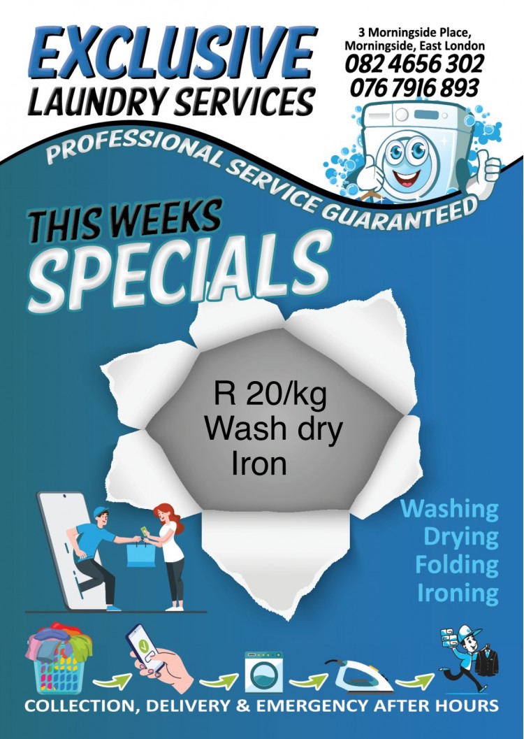 Exclusive Laundry Services - Specials